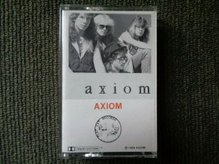 Axiom Rare Hair Metal Hard Rock Cassette Tape Demo