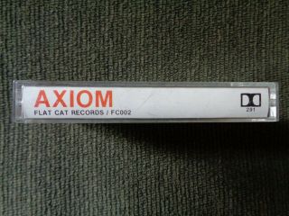 Axiom Rare Hair Metal Hard Rock Cassette Tape Demo 7