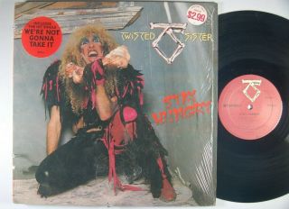 Twisted Sister Stay Hungry Lp Shrink Atlantic Orig.  Inner Sleeve Rare Hype M