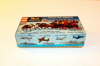 Vintage RARE.  Revell model H - 153.  Tally - ho Coach 1956,  made in GB,  bag 2