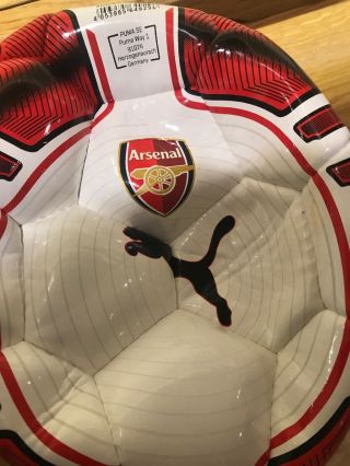 Rare Bnib Official Arsenal Fc Training Football Size 4