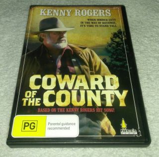 Coward Of The County Dvd Kenny Rogers Rare Oop