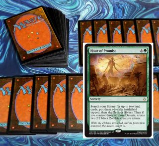 Mtg Green Black Deserts Deck Magic The Gathering Rare 60 Card Amon Ramunap Hydra