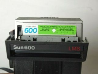 Polaroid Instant Film Camera Sun 600 LMS WE THE PEOPLE Bicentennial Edition RARE 3
