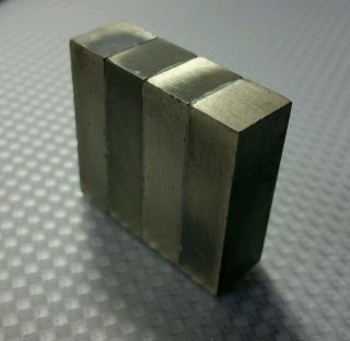 Neodymium Block Magnet.  Strong Rare Earth N52 grade 1.  25 