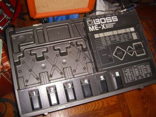 Boss Me - X Expandable Multi Effects Processor / Pedal Case Board Rare Mex