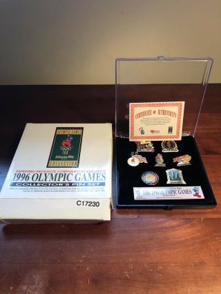 RARE 1996 Olympic Games Collector’s Pin Set 2