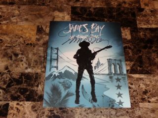 James Bay Rare Authentic Hand Signed Autographed 2015 Tour Lithograph Poster 4