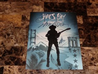 James Bay Rare Authentic Hand Signed Autographed 2015 Tour Lithograph Poster 5