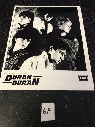 Duran Duran - Rare 8x10 Press Photo Early 1980s Pc0405