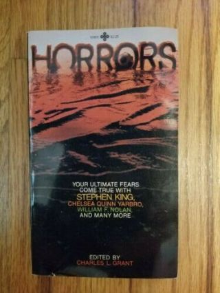 Horrors Charles L.  Grant (1981,  1st Ed) Rare Pb Classic Horror Fear