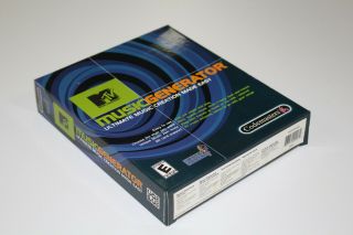 Pc Cd - Rom Big Box Game - Mtv Music Generator Rare