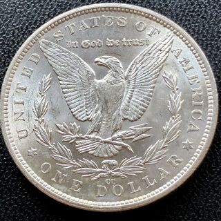 1883 CC Morgan Dollar Carson City Silver $1 RARE UNC Det.  19498 2