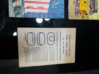 LIONEL TRAINS CONSUMER CATALOGS RARE HARD TO FIND 1936 - 38 / 1956 - 57 W/ 57 ' SSD 5