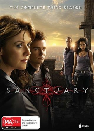 Sanctuary : Season 3 Third (dvd,  2012,  6 - Disc Set) Rare - Post