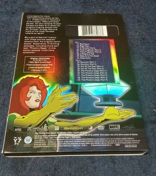Rare X - Men Animated Series Volume 2 The Phoenix Saga DVD 2009 2 - Disc Set 1990s 2