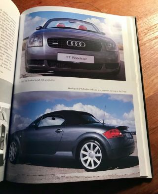 RARE: Audi TT - The Complete Story by James Ruppert (2003,  Hardcover) Very 4