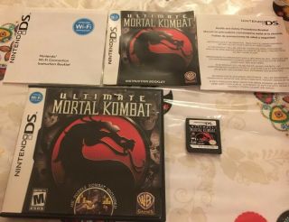 Ultimate Mortal Kombat - Nintendo Ds - Rare Classic Mk Fighting - 3ds 2ds Dsi