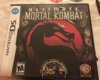 Ultimate Mortal Kombat - Nintendo DS - RARE Classic MK Fighting - 3DS 2DS DSi 3