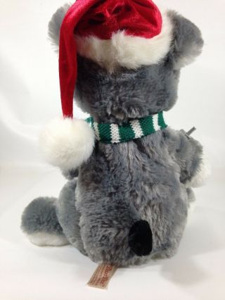 RARE ANIMATED CHRISTMAS Musical Dog Holiday Plush Toy Lighted Dan Dee 4