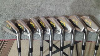 Wood Bros.  Rare Golf Clubs Forged Irons 3 - Pw Project - X 6.  0 Pxi Shafts