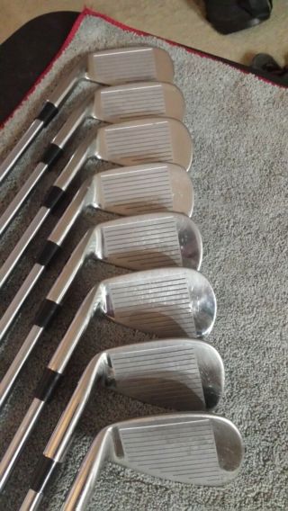 Wood Bros.  RARE Golf Clubs Forged Irons 3 - PW Project - X 6.  0 PXi shafts 5