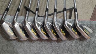 Wood Bros.  RARE Golf Clubs Forged Irons 3 - PW Project - X 6.  0 PXi shafts 6