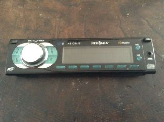 Rare Insignia Ns - C5112 Faceplate Only Mp3 Hd Radio Aux Not