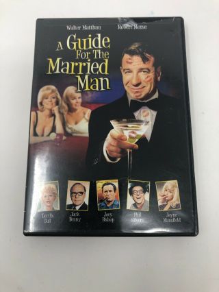 A Guide For The Married Man (dvd,  2005,  Walter Matthau,  Lucille Ball) Rare• Bx2