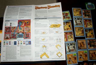 RARE VINTAGE 1984 Mystery Mansion Milton Bradley Horror Board Game 8