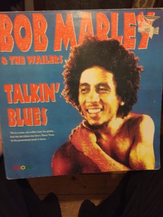 Bob Marley & The Wailers Talkin Blues Vinyl Tuff Gong Rare