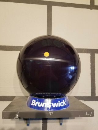 Brunswick Classic Black Quantum 15lb Bowling ball Rare. 3