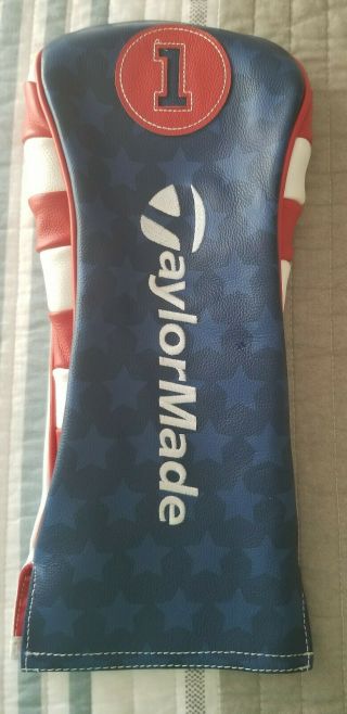Rare Limited Edition Taylormade Us Open Driver Headcover Premium Leather