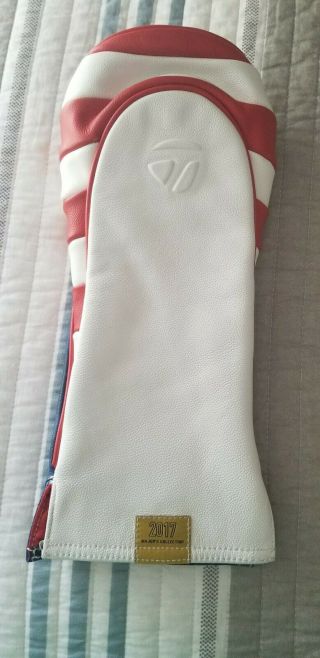 Rare Limited Edition Taylormade US Open Driver Headcover Premium Leather 2
