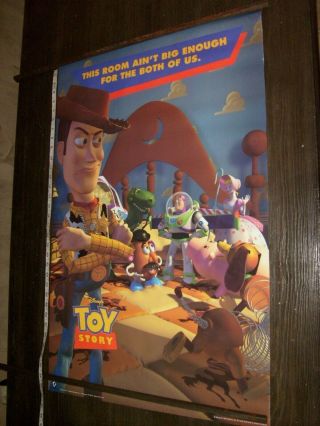 Rare Toy Story Movie Hasbro Promo Poster 1995 By Daydream Pixar