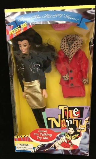 Rare Vintage The Nanny Talking Doll Street Players Vintage 1995 Doll (nib)