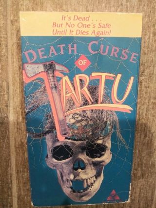 Death Curse Of Tartu - (vhs,  1988) Rare