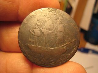 1794 Colonial Half Penny,  Sail Ship Copper Coin - Rare