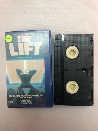 The Lift Horror VHS Movie Rare OOP Media 1985 Scary Elevator 6