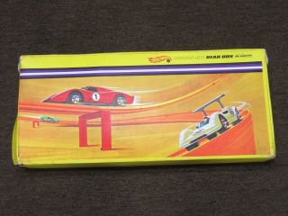 Rare 1969 Hot Wheels Redline Action Set Gear Box By Mattel Inc.  Vintage Htf