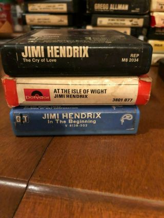 Rare Jimi Hendrix 8 Track Tapes - The Cry Of Love