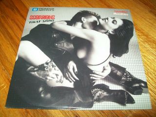 Scorpions: First Sting 8 " Laserdisc Ld Music Very Rare