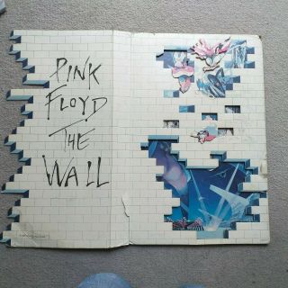 Pink Floyd The Wall Very Rare Counter Top Promo 1979