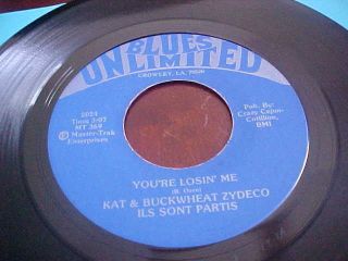 Rare Northern Soul 45 - Kat & Buckwheat Zydeco - You 