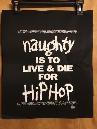 Naughty By Nature Hip Hop Hooray 1993 Tshirt Sample Vintage Rare Rap Promo Htf