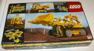 Rare 1978 Lego Expert Builder Set 951 Bulldozer In The Box With All Parts
