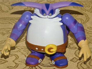 Big The Cat Sonic The Hedgehog Froggy Series Jazwares Figure Rare 4 " Toy Heavy
