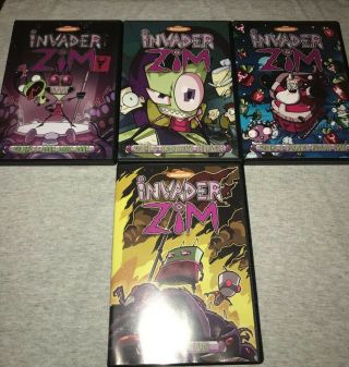 2007 Invader Zim Dvd Set With Rare Special Feature