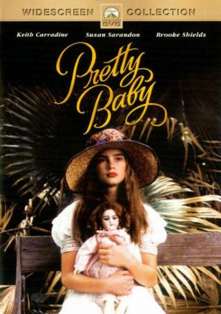 Pretty Baby Dvd - Rare & Oop - Keith Carradine - Susan Sarandon - Brooke Shields