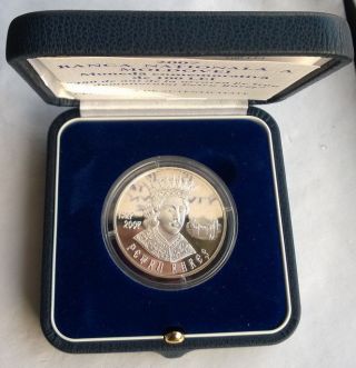 Moldova 2007 King Petru Rares 100 Lei Silver Coin,  Proof 3